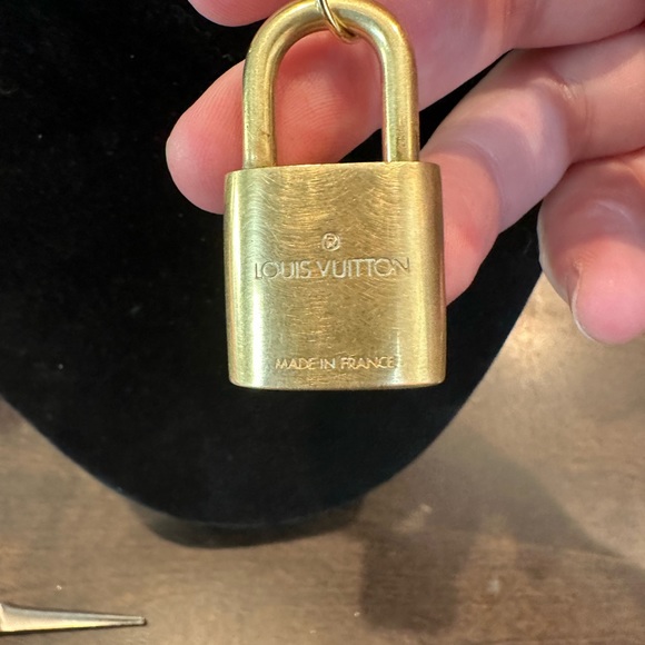 EUC Louis Vuitton lock and key #316 on 2 chains. - Picture 3 of 7